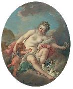 Francois Boucher Venus Restraining Cupid oil painting artist
